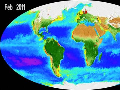 La NASA ha publicado un 'time-lapse' que muestra cómo ha cambiado el aspecto de la Tierra en los últimos 20 años.