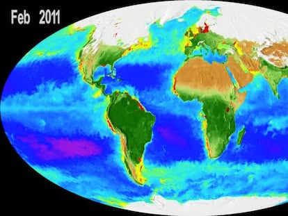 La NASA ha publicado un 'time-lapse' que muestra cómo ha cambiado el aspecto de la Tierra en los últimos 20 años.