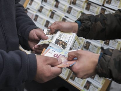 Lotería de Navidad en Madrid. En vídeo, consejos para ganadores del Gordo.