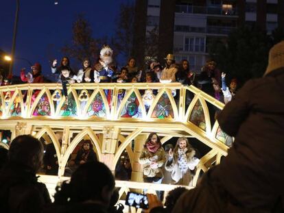 Cabalgata de Reyes del distrito de Chamartín.