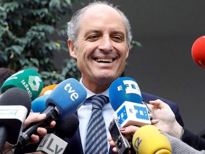 Camps sobre las acusaciones de Costa: “Niego la financiación ilegal del Partido Popular”