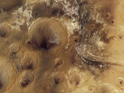 Mawrth Vallis, en Marte, uno de los lugares estudiados en esta investigación.