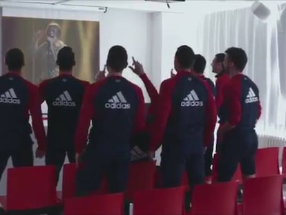 Vídeo lanzado por el club atlético Osasuna en apoyo de Amaia Romero.
