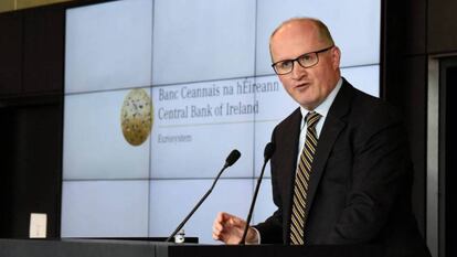 El gobernador del Banco Central de Irlanda, Philip Lane.