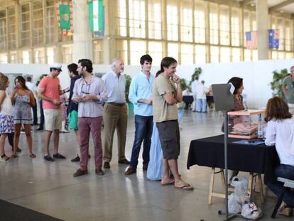 FOTO: Un colegio electoral en Jerez de la Frontera, el 26-J.
VÍDEO: Declaraciones Juan Carlos Girauta e Irene Montero, portavoces de Ciudadanos y Unidos Podemos, tras reunirse en el Congreso.