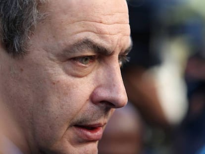 José Luis Rodríguez Zapatero, expresidente de España y mediador en la crisis venezolana. En vídeo, declaraciones de Zapatero.
