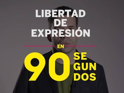 Libertad de expresión en 90 segundos