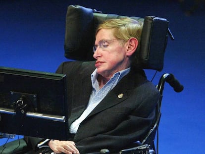 El físico británico Stephen Hawking. En vídeo, obtención del Premio Fundación BBVA Fronteras del Conocimiento en Ciencias Básicas