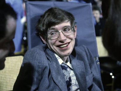 Stephen Hawking en Princeton, el 10 de octubre de 1979.