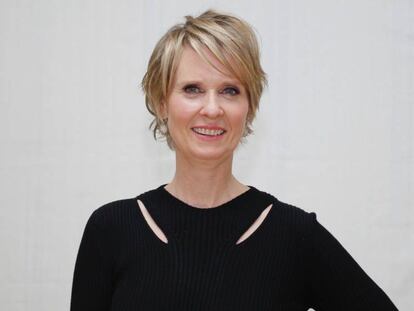 Cynthia Nixon presenta su candidatura a gobernadora de Nueva York