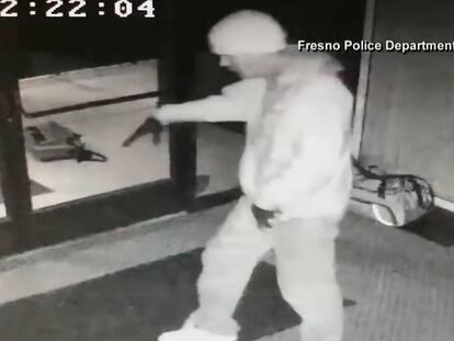 La "delirante" escena que grabó una cámara de seguridad en EE UU