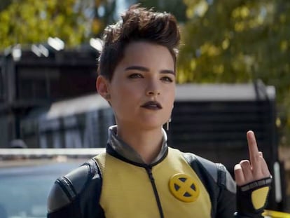 Negasonic en una escena de 'Deadpool 2'. / Tráiler de la película.