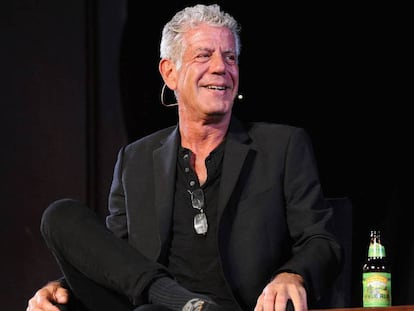 El chef Anthony Bourdain, en 2017.