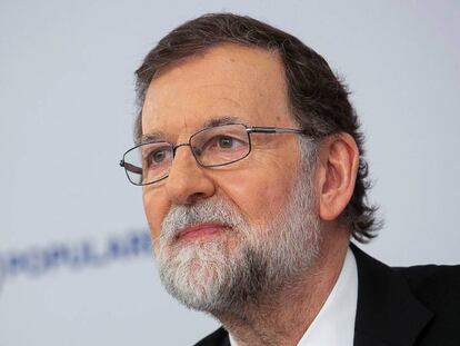 Mariano Rajoy en la sede del PP. EFE/Tarek. Vídeo: Belén Fernández, Paula Casado.
