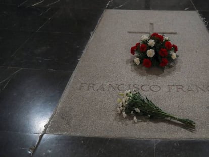 Tumba de Franco en el Valle de los Caídos.