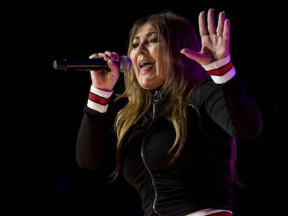 La cantante Amaia Montero durante un concierto en Madrid el pasado mes de marzo. En vídeo: La peor noche de Amaia Montero.