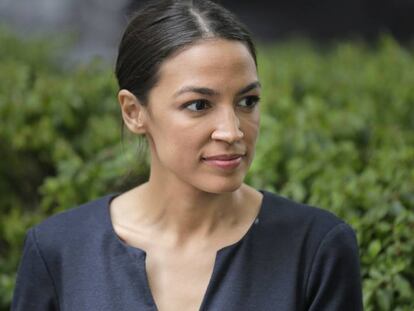 La candidata demócrata Alexandria Ocasio-Cortez. En vídeo: Su vídeo de campaña.