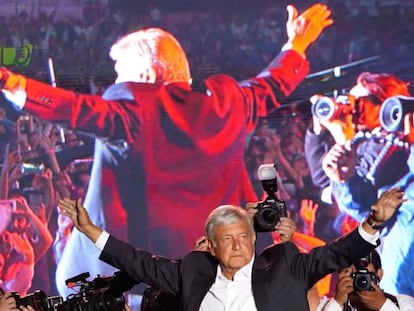 El presidente electo de México, Andrés Manuel López Obrador. En vídeo, perfil de AMLO.