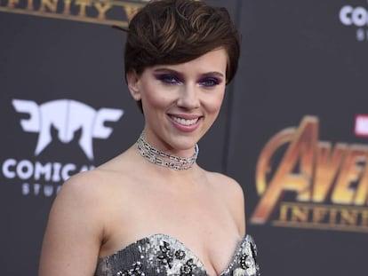 Scarlett Johansson en el estreno de la última entrega de la saga de 'Los Vengadores' en Los Ángeles (California), el 23 de abril de 2018. En vídeo: Tráiler de 'Ghost in the Shell'