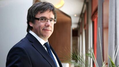 Carles Puigdemont en una fotografía del 22 de mayo pasado en Berlín. En vídeo, declaraciones de la portavoz del tribunal de Schleswig-Holstein.