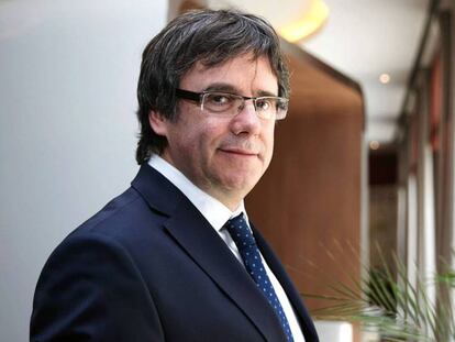 Carles Puigdemont en una fotografía del 22 de mayo pasado en Berlín. En vídeo, declaraciones de la portavoz del tribunal de Schleswig-Holstein.
