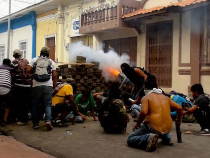 Tres días en las barricadas de Nicaragua