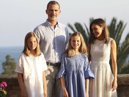 Felipe VI: “Mi padre está fastidiado. Tenía muchas ganas de venir a Mallorca”