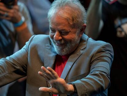 El expresidente Luiz Inacio Lula da Silva en una imagen de archivo.
