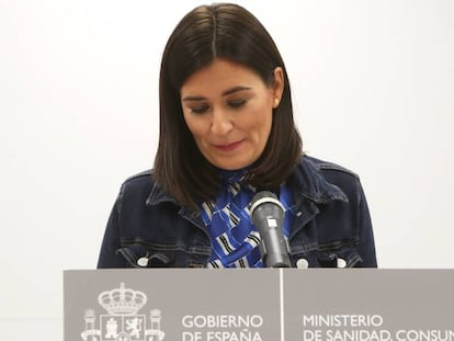 Carmen Montón anuncia su dimisión como ministra de Sanidad.