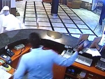 Un atracador intenta robar en un hotel de Granada vestido de fantasma