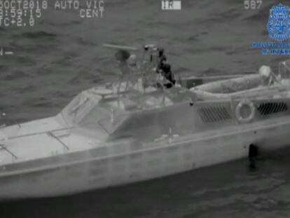 Parece 'El Niño' pero es una operación en el Estrecho con más de 3.000 kilos de hachís