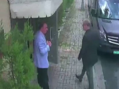 El periodista saudí Jamal Kashoggi llega al consulado saudí de Estambul el 2 de octubre. En vídeo, Arabia Saudí reconoce la muerte de Khashoggi.