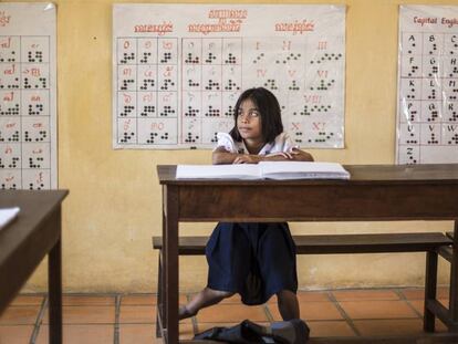 El relato de los creadores del braille en Camboya.