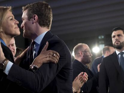 Cospedal y Casado, el pasado sábado en Sevilla.
