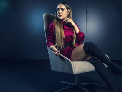 La cantante y actriz mexicana Danna Paola.