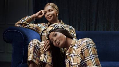 Naomi Campbell y su madre, protagonistas de la campaña de Navidad de Burberry