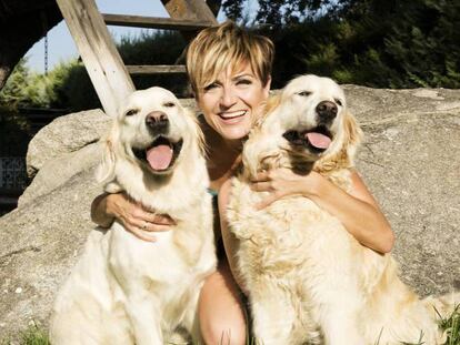 Sara Escudero, ‘Nala’ y ‘Zuri’, las aspirinas caninas