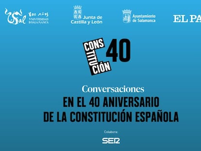 Señal en directo del evento en Salamanca sobre el 40 Aniversario de la Constitución.