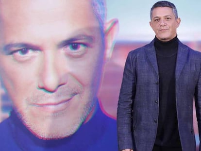 El cantante Alejandro Sanz, el viernes en la presentación de 'No tengo nada'.