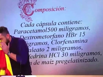 Gag de Dani Mateo en 'El Intermedio'. En vídeo: Declaraciones del humorista.