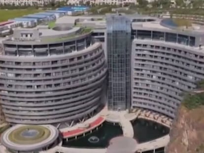 Inauguran en China el hotel ‘más bajo’ del mundo