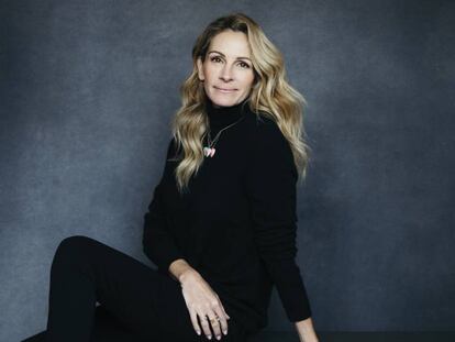 La actriz Julia Roberts, durante la promoción de 'Ben is Back', a principios de diciembre. En vídeo, el tráiler de la película.