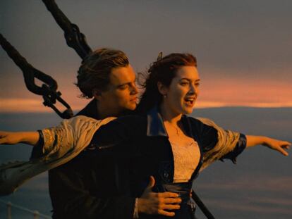 Fotograma de la película. En vídeo, el tráiler de 'Titanic' para una versión del filme lanzada en 2012 en tercera dimensión.