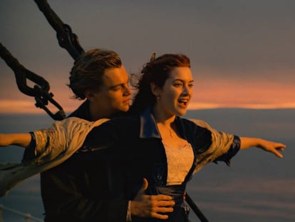 Fotograma de la película. En vídeo, el tráiler de 'Titanic' para una versión del filme lanzada en 2012 en tercera dimensión.