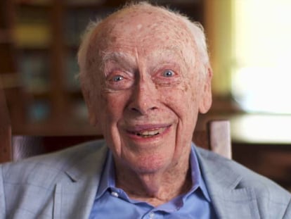 O biólogo James Watson, em uma imagem do documentário ‘Decoding Watson’. Em vídeo, trailer em inglês.