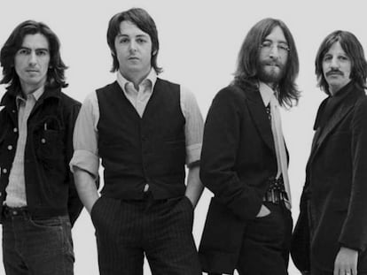 Los Beatles en una imagen promocional de 1969.