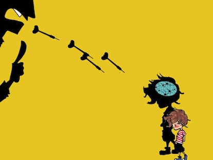 Gritarles daña el cerebro de los niños