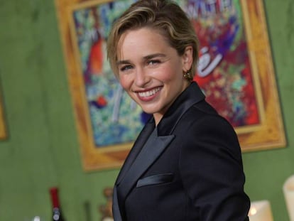 La actriz Emilia Clarke en el estreno de 'My Dinner With Herve', en Los Ángeles, el pasado octubre. En vídeo, el tráiler de la última temporada de 'Juego de Tronos'.