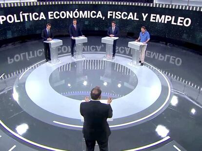 Los mejores momentos del debate electoral del 28-A
