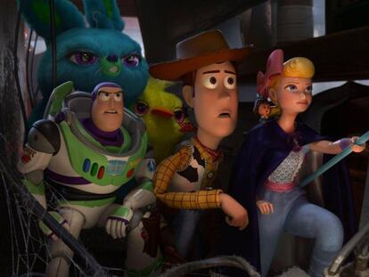 Fotograma de 'Toy Story 4'. En vídeo, el análisis de 'Toy Story' en la serie de EL PAÍS 'Lo Está Petando'.